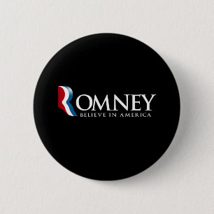 Bóton Redondo 5.08cm Romney - acredite em América -