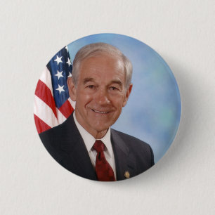 Bóton Redondo 5.08cm Ron Paul