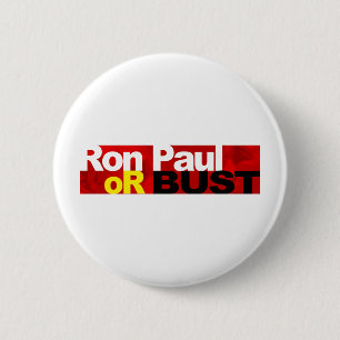 Bóton Redondo 5.08cm Ron Paul ou busto!