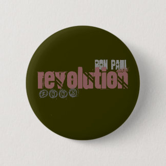 Bóton Redondo 5.08cm ron paul, revolução, 2008