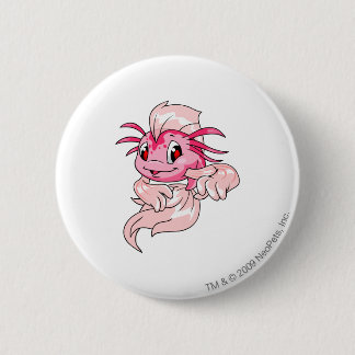 Bóton Redondo 5.08cm Rosa de Koi