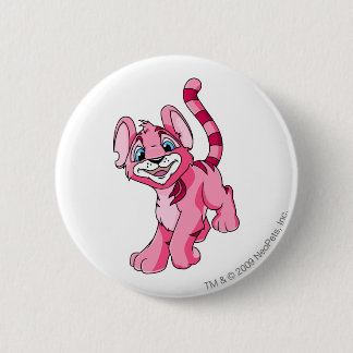Bóton Redondo 5.08cm Rosa de Kougra