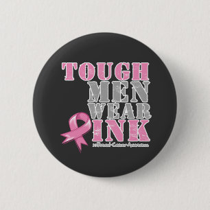 Bóton Redondo 5.08cm Rosa resistente do desgaste de homens