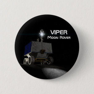 Bóton Redondo 5.08cm Rover da Lua VIPER
