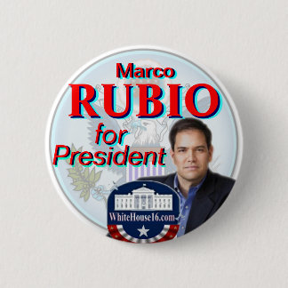 Bóton Redondo 5.08cm Rubio para o botão do presidente grande selo