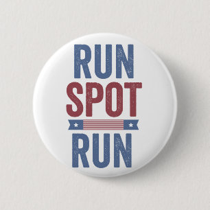 Bóton Redondo 5.08cm Run Spot Run Presidente Eleição 2024