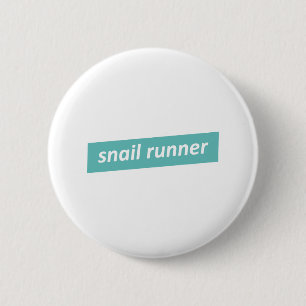 Bóton Redondo 5.08cm Runner Snail, Runners Lentos