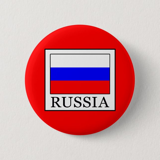 Bóton Redondo 5.08cm Rússia (Frente)