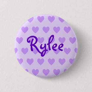 Bóton Redondo 5.08cm Rylee no roxo