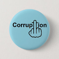Sacudir de corrupção do botão