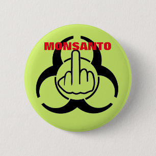 Bóton Redondo 5.08cm Sacudir de Risco Biológico Monsanto