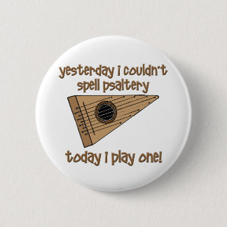 Bóton Redondo 5.08cm saltério engraçado