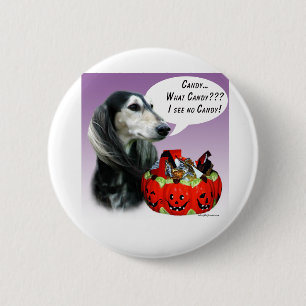 Bóton Redondo 5.08cm Saluki Halloween Candy