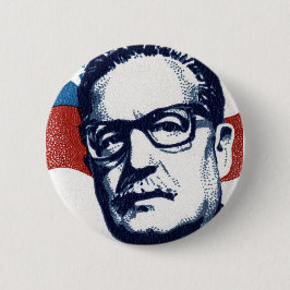 Bóton Redondo 5.08cm Salvador Allende - Venceremos