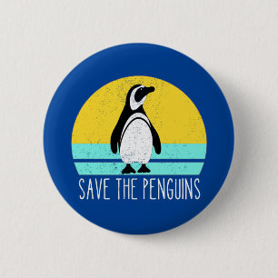 Bóton Redondo 5.08cm Salve Os Pinguins