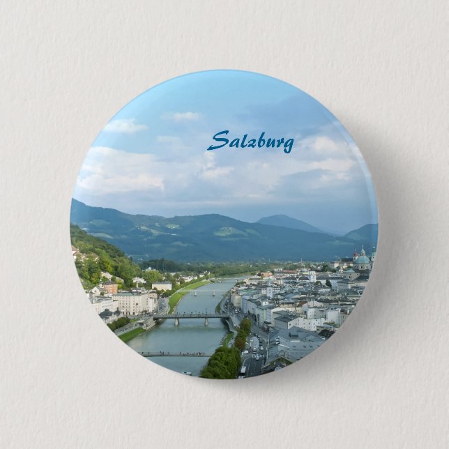 Bóton Redondo 5.08cm Salzburgo (Frente)