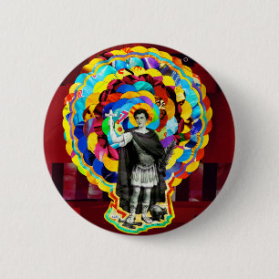 Bóton Redondo 5.08cm Santo Expedito (Saint Expeditus)
