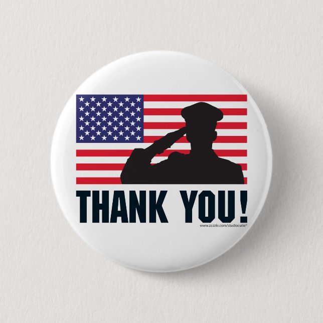 Bóton Redondo 5.08cm Saudação (Frente)