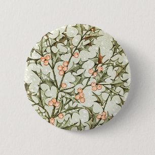 Bóton Redondo 5.08cm Saudação Antiquada Bonito de Natal