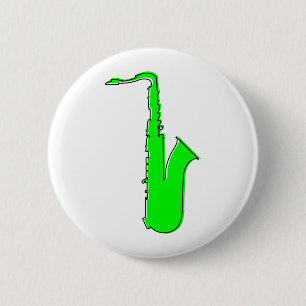 Bóton Redondo 5.08cm saxofone ímpar