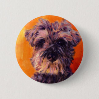 Bóton Redondo 5.08cm Schnauzer diminuto