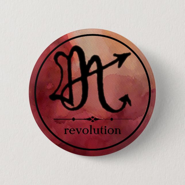 Bóton Redondo 5.08cm Scorpittarius (Frente)