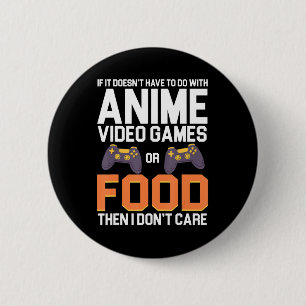 Bóton Redondo 5.08cm Se não tem a ver com Videos games de anime ou