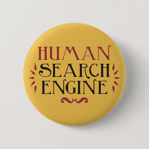 Bóton Redondo 5.08cm Search Engine humano
