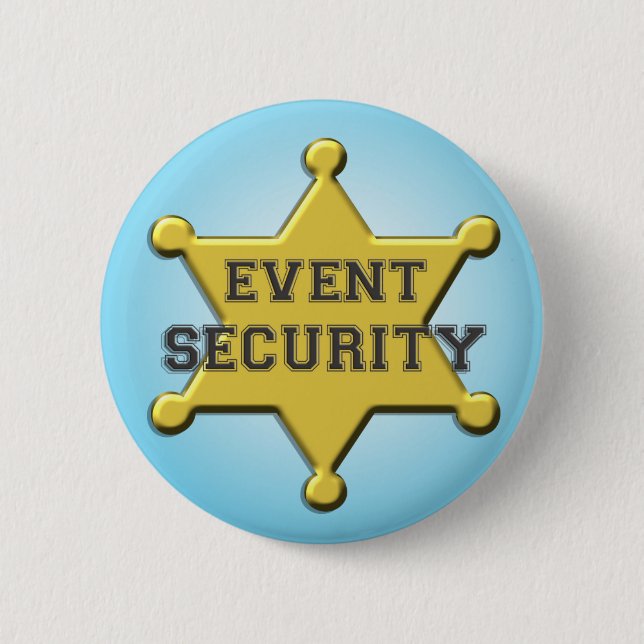 BÓTON REDONDO 5.08CM SEGURANÇA DO EVENTO (Frente)