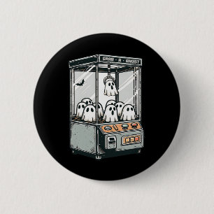 Bóton Redondo 5.08cm Segure Um Dia de as Bruxas engraçado De Arcade De