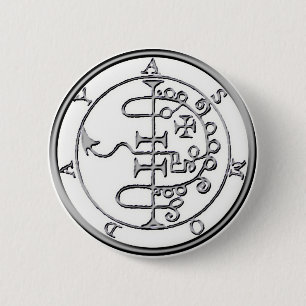 Bóton Redondo 5.08cm Selo de Asmoday Asmodeus