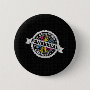 Bóton Redondo 5.08cm Selo Pansexual certificado
