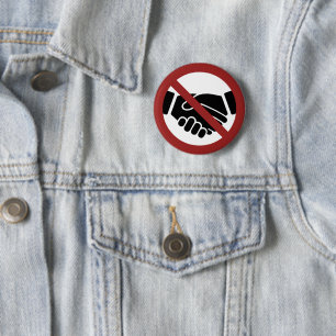 Bóton Redondo 5.08cm Sem aperto de mão