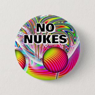 Bóton Redondo 5.08cm SEM NUKES (você pode mudar as palavras )