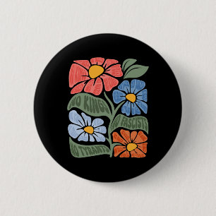 Bóton Redondo 5.08cm Sem Reis Nos Estados Unidos Resistirem A Trump Pro