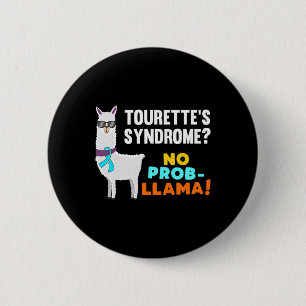Bóton Redondo 5.08cm Sem síndrome de Turista Prob-llama Sobrevivente Gu