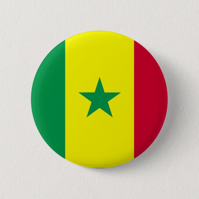 Bóton Redondo 5.08cm Senegal (Frente)