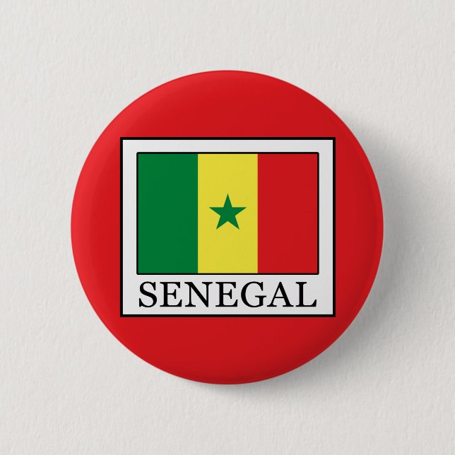 Bóton Redondo 5.08cm Senegal (Frente)