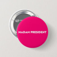 Senhora Presidente, tipografia, minimalista, rosa-