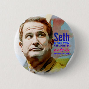 Bóton Redondo 5.08cm Seth Moulton para América 2020