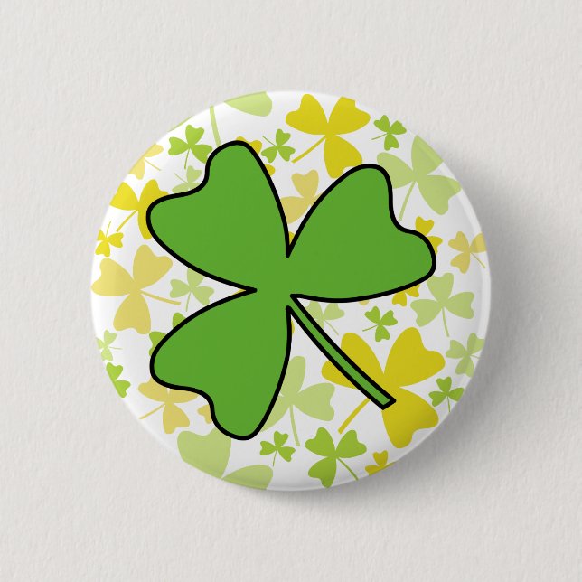Bóton Redondo 5.08cm Shamrock (Frente)