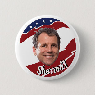 Bóton Redondo 5.08cm Sherrod Brown 2020