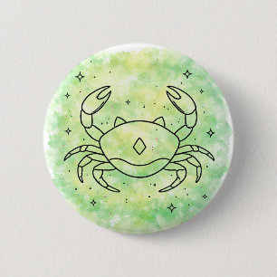 Bóton Redondo 5.08cm Signo de Câncer