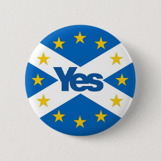 Bóton Redondo 5.08cm Sim ao europeu independente Scotland