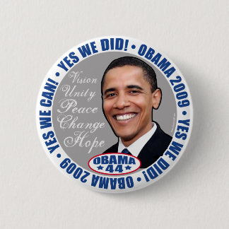Bóton Redondo 5.08cm sim nós fizemos o presidente Obama Botão