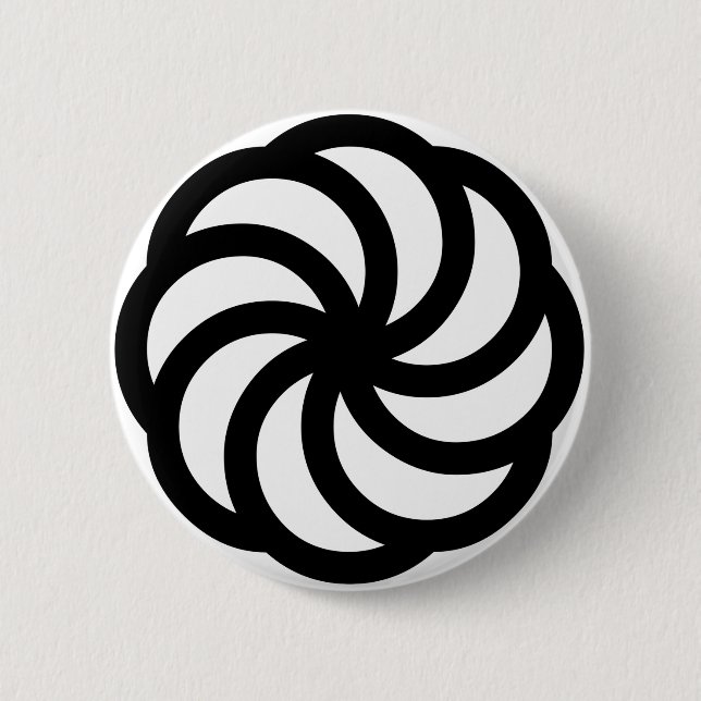 Bóton Redondo 5.08cm Símbolo arménio da eternidade (Frente)