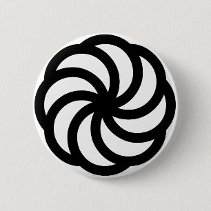 Bóton Redondo 5.08cm Símbolo arménio da eternidade