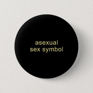 Bóton Redondo 5.08cm Símbolo Aual Engraçado Orgulho Lgbtq Ace 