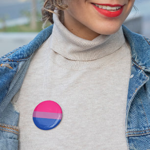 Bóton Redondo 5.08cm Símbolo Bissexual Símbolo da Diversidade de Gênero