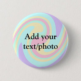 Bóton Redondo 5.08cm Simples acrilato de fluido adicione seu nome de te